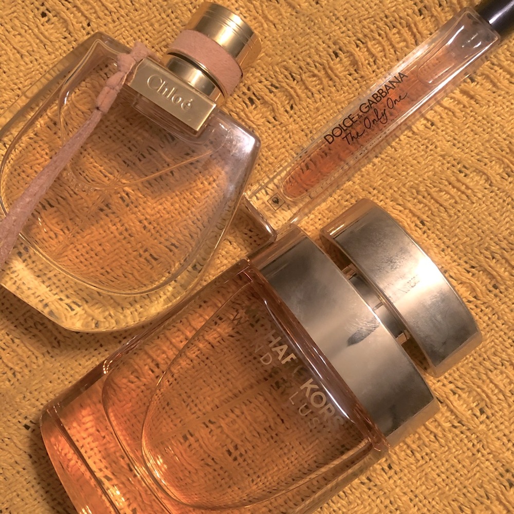 Three popular divine perfumes.